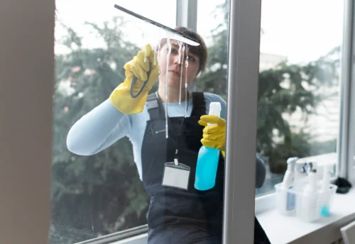 Nettoyage de vitres intérieures et extérieures à Saint-Aupre
